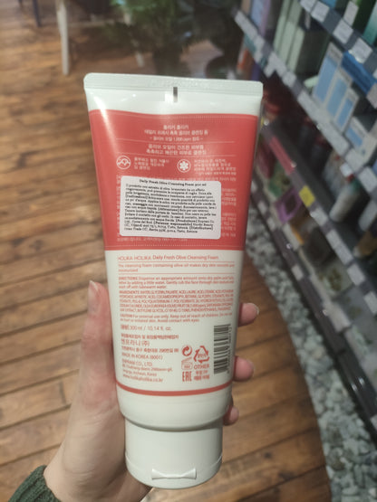 Holikaholika - Detergente schiuma all'oliva 300ml