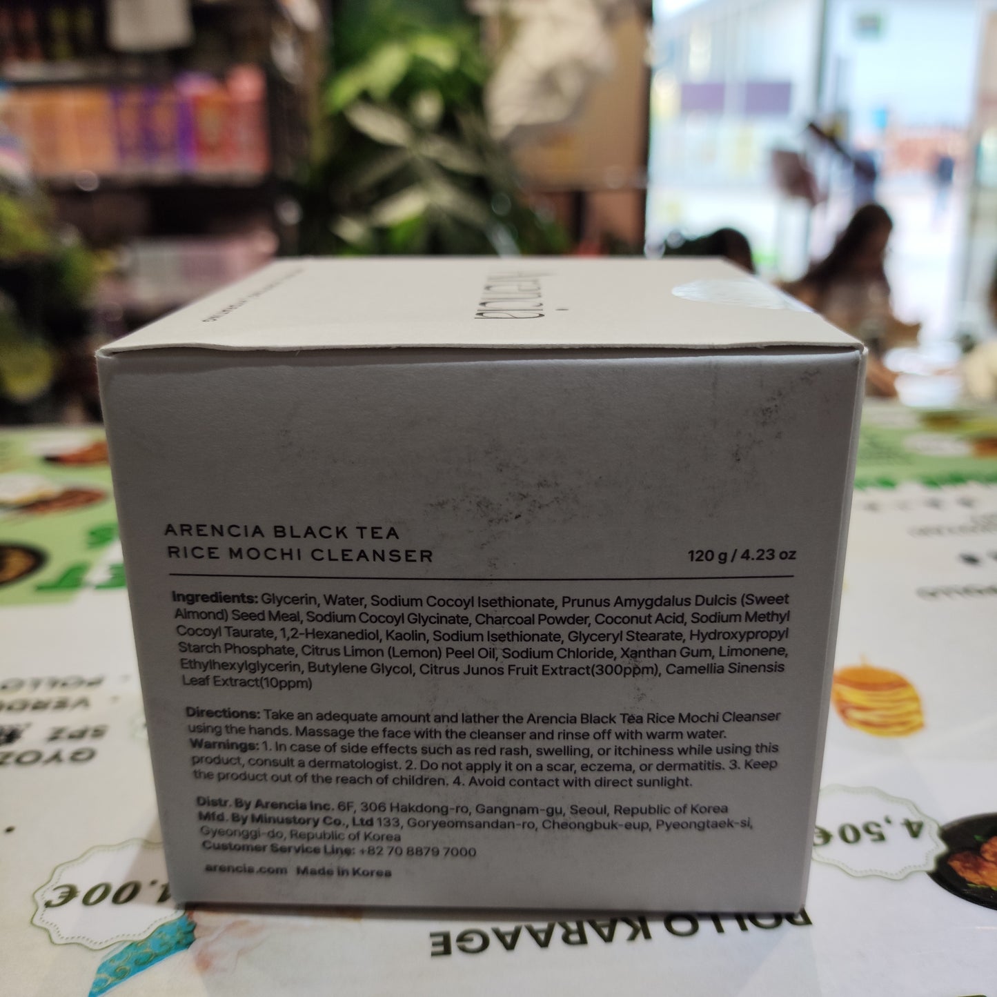 Arencia - Detergente Mochi Black Tea e Yuzu 120g