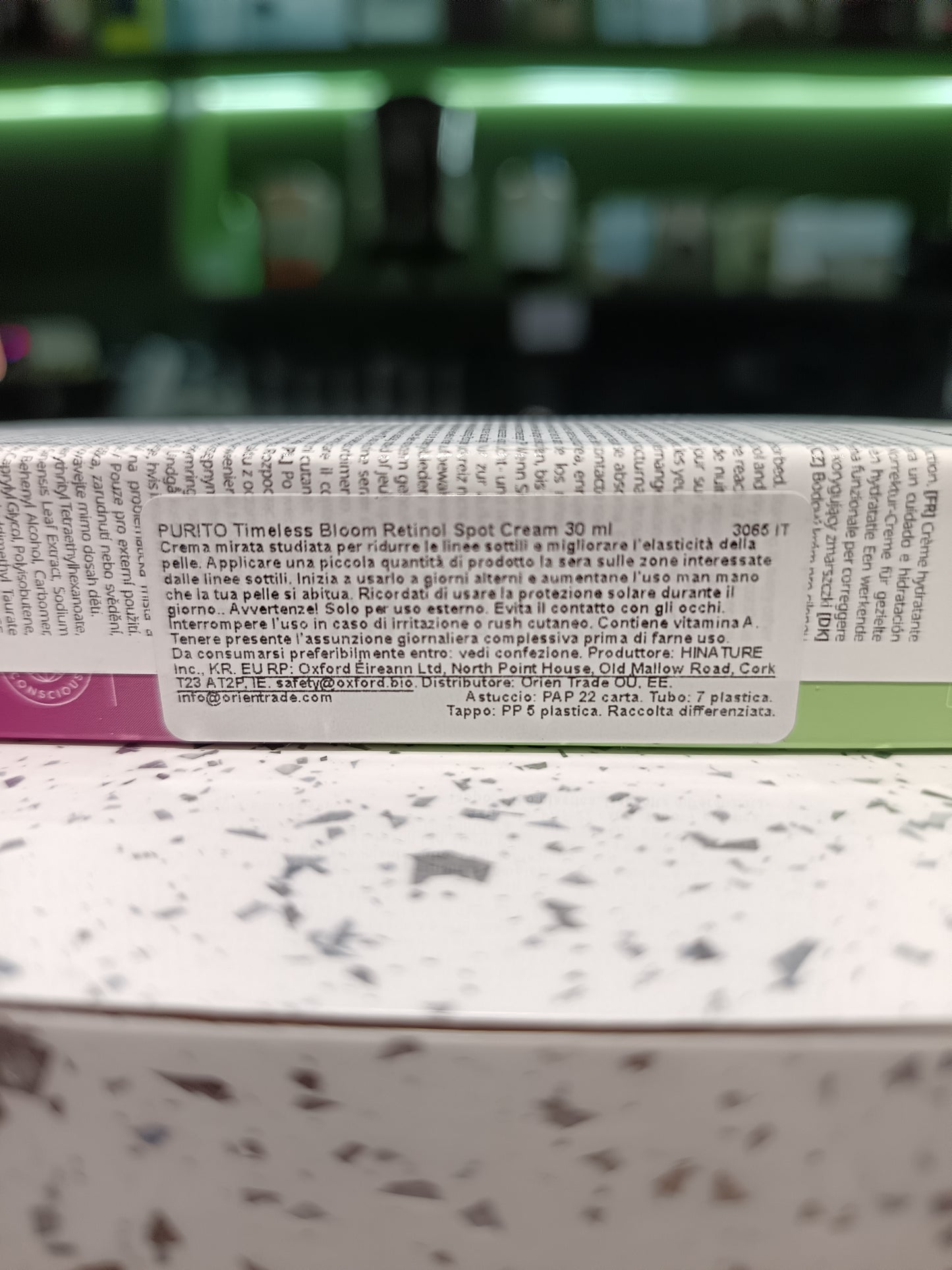 Purito - crema timeless bloom Al retinolo 30ml