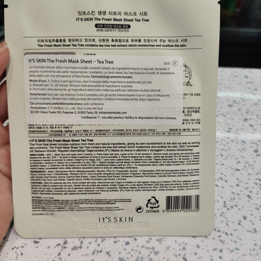 It's Skin - Maschera al Tea Tree 20ml