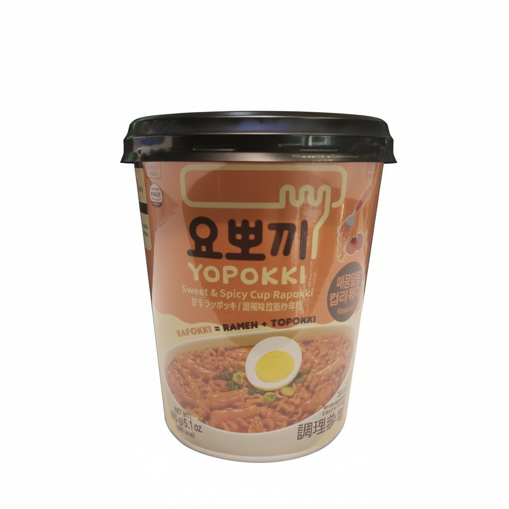 Yopokki - Ramen+Tteokbokki Dolce e Piccante 145g