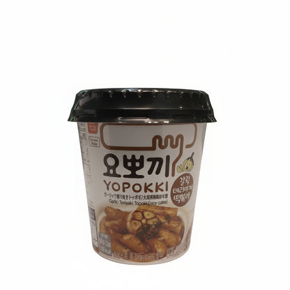 Yopokki - Tteokbokki all'Aglio e Salsa Teriyaki CUP 120g