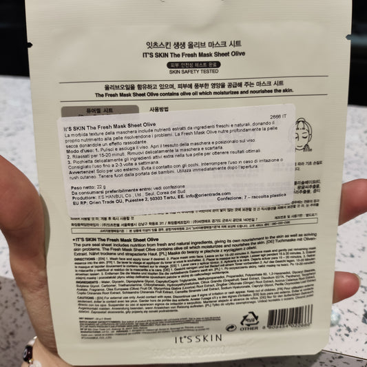 It's Skin - Maschera all'Oliva 18g