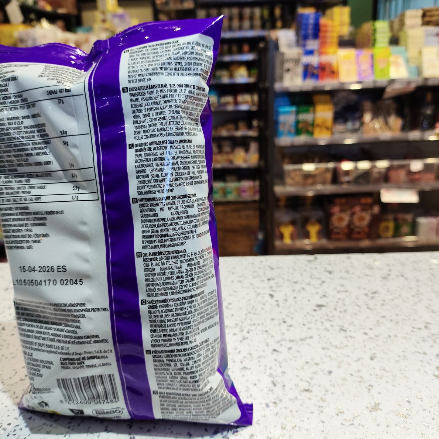 Takis - Snack di Mais piccante Blue Heat 100g