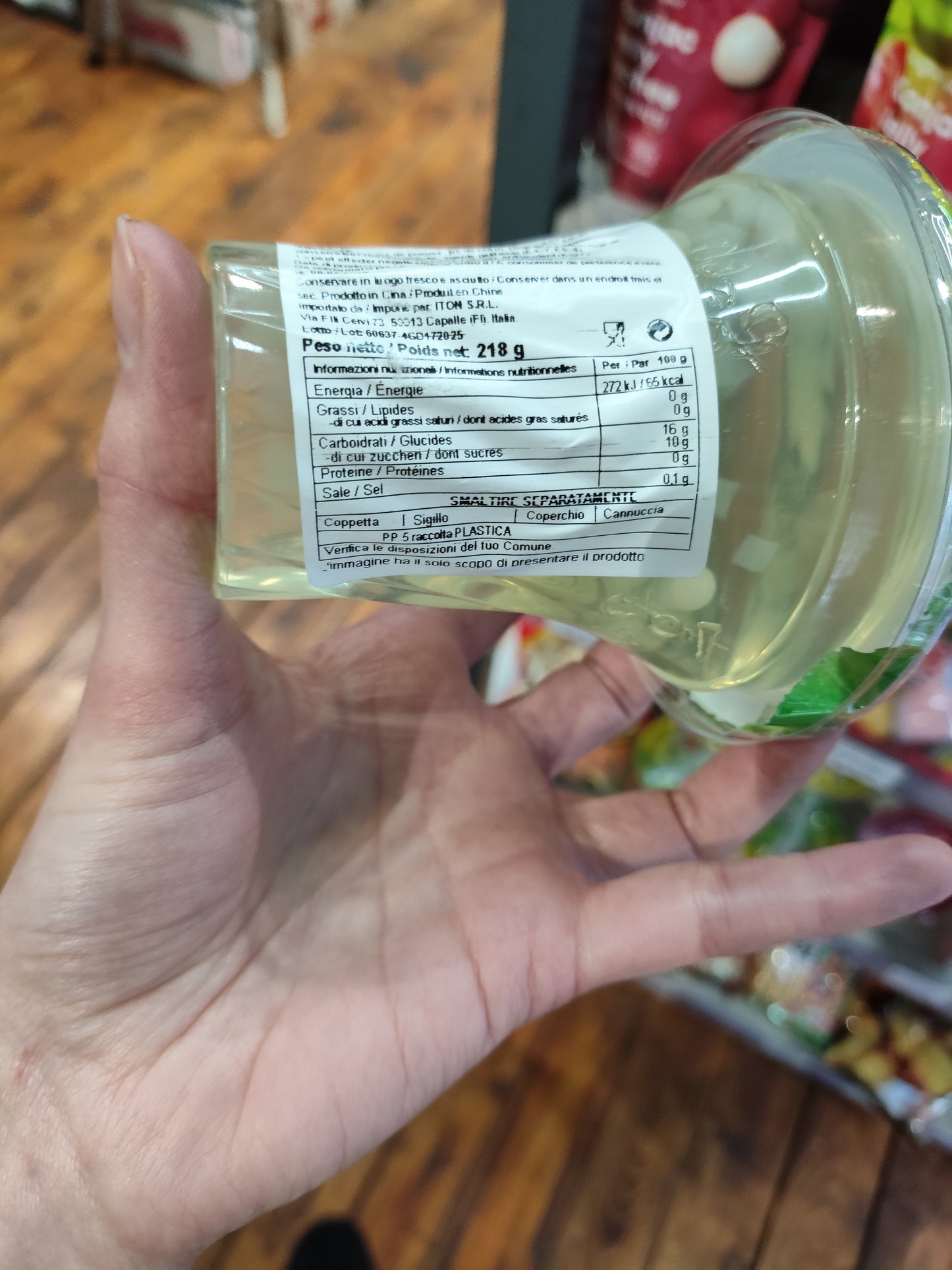 Xzl - Gelatina all’Uva 218g