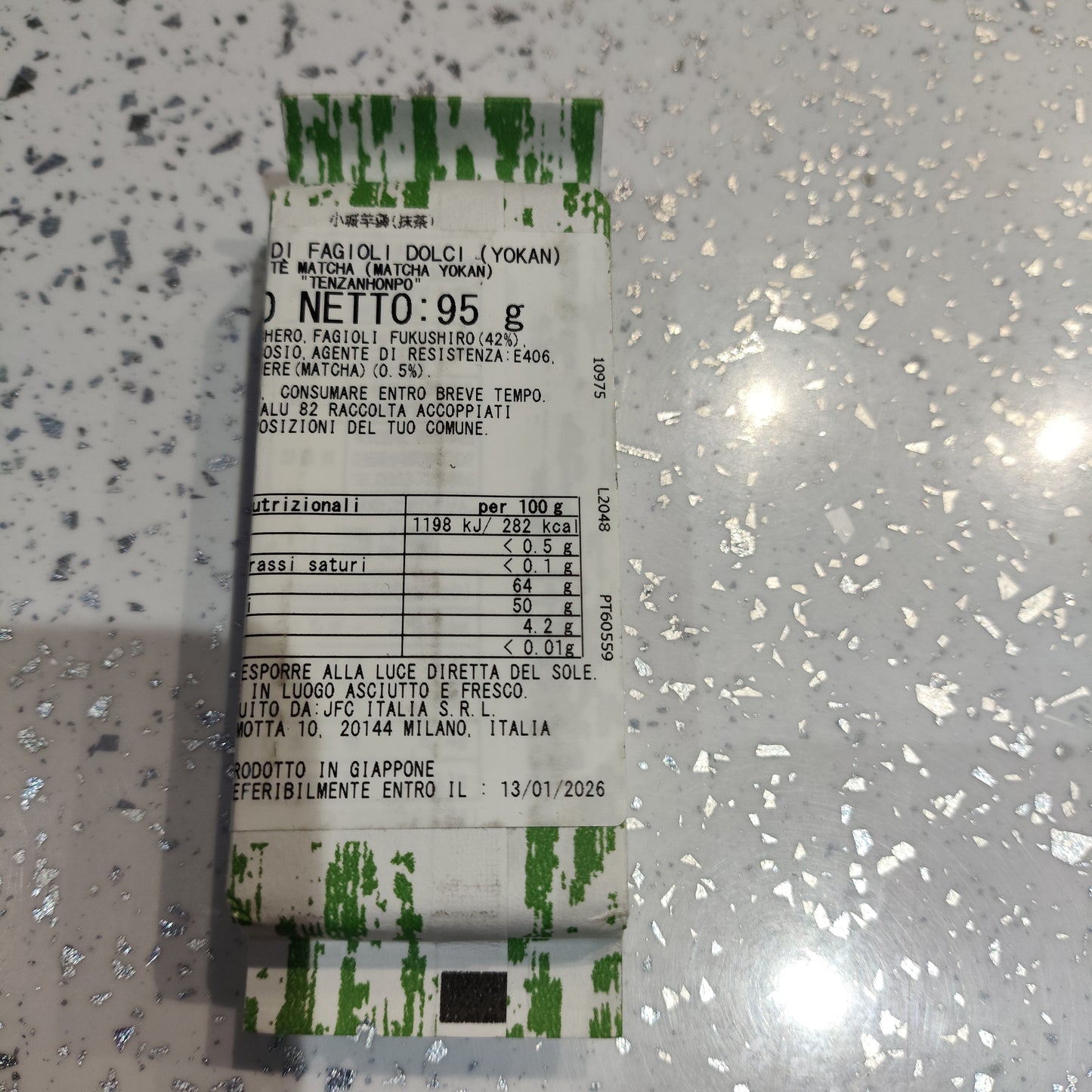 Tenzanhonpo - Gelatina dolce al Matcha 95g