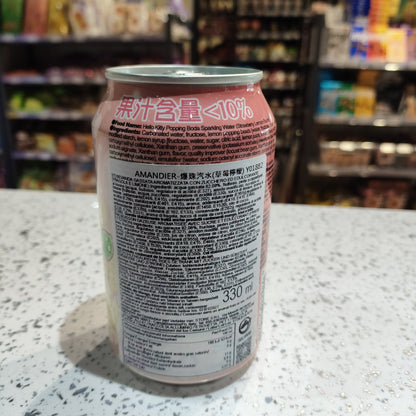 Amandier - Bevanda gassata Hello Kitty con boba Fragola e Limone 330ml