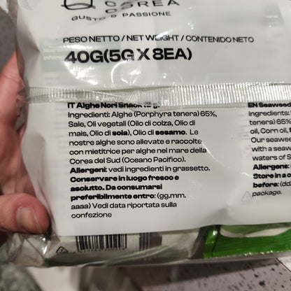 Casa Corea - Alghe snack 8x5g