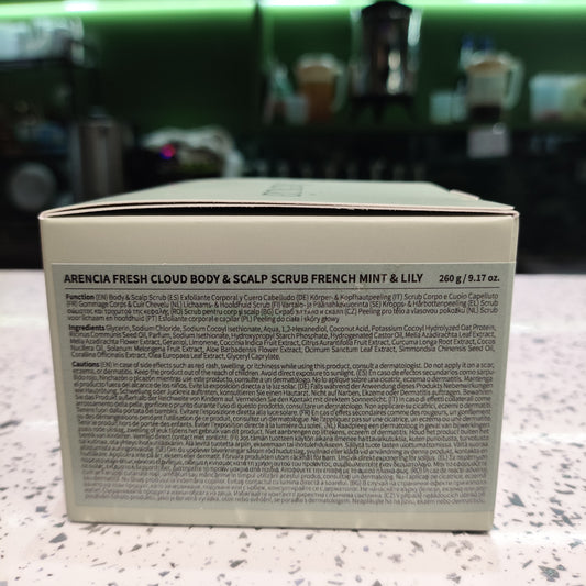 Arencia - Scrub Testa/Corpo alla Menta e Giglio 260g