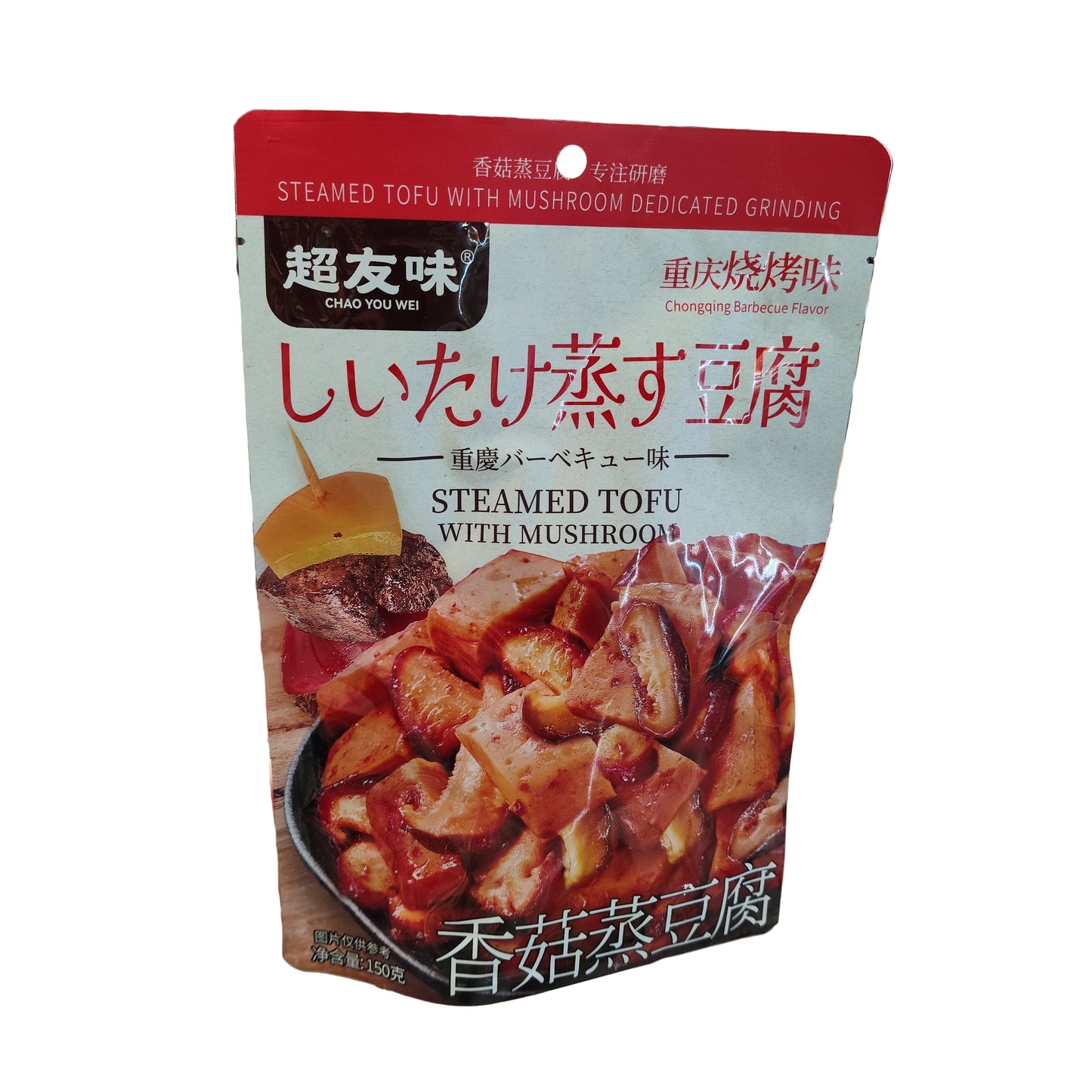 CYW - Tofu brasato con funghi BBQ 150g