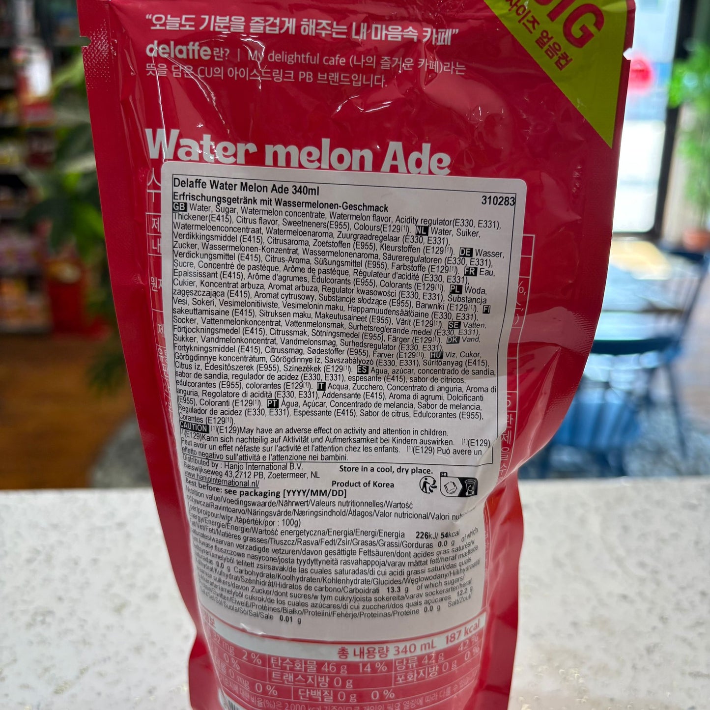 Delaffe - Bevanda all' anguria 340 ml (big)