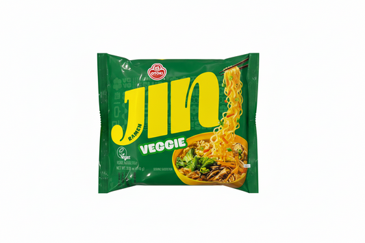 Ottogi - Jin Ramen alle Verdure veggie 110g (CON BRODO)