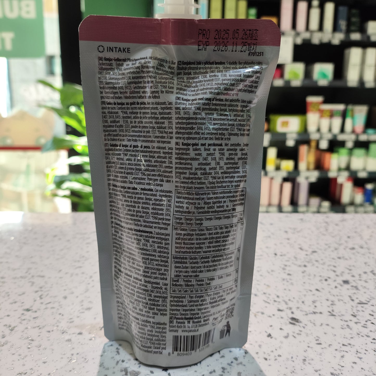 Sugarlolo - Konjac Jelly alla Pesca 0 zuccheri 150g