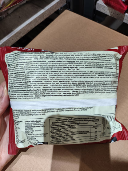 Baixiang - Ramen al Manzo Piccante HALAL 96g (CON BRODO)