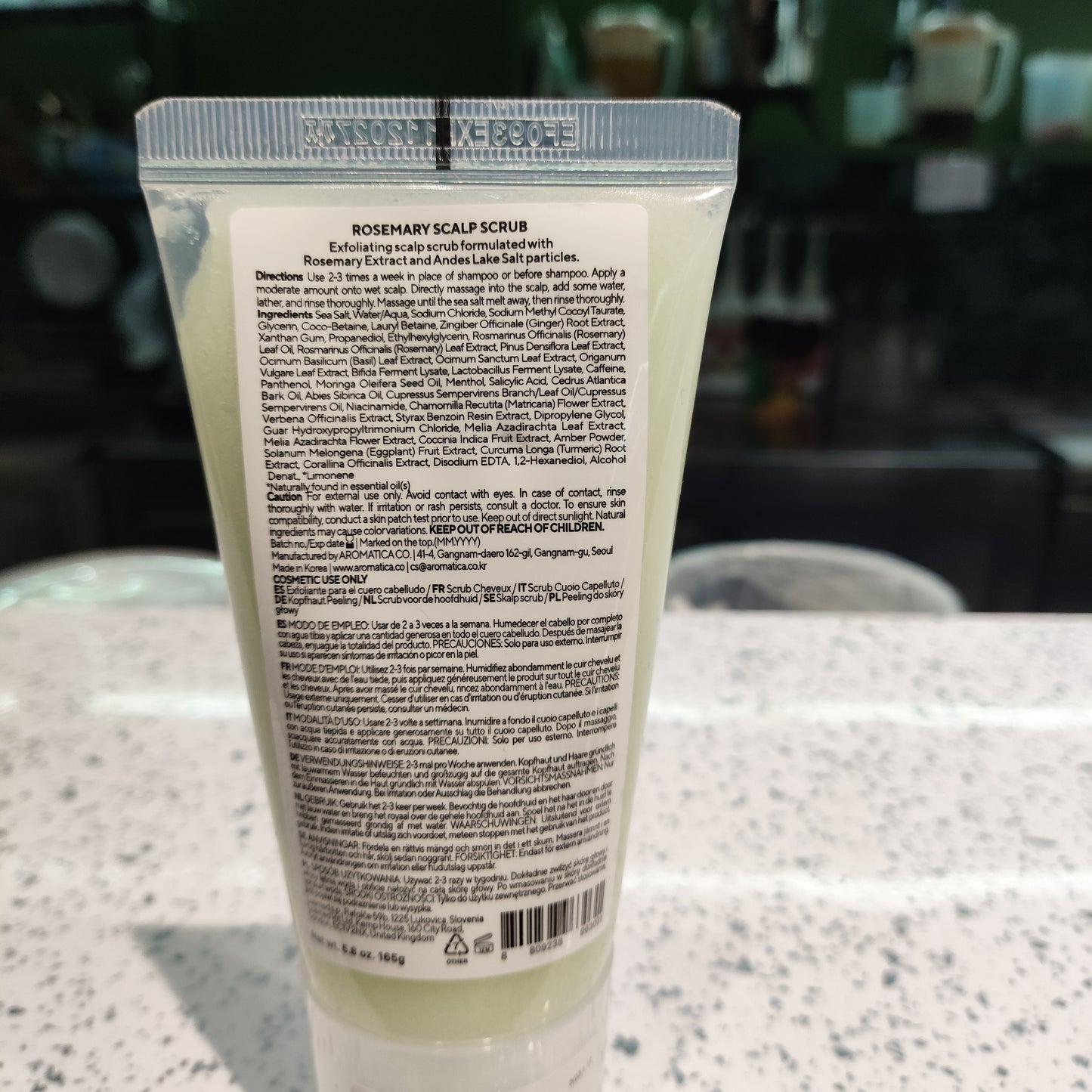 Aromatica - Scrub per la Cute al Rosmarino 165g