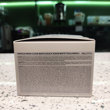 Arencia - Scrub Testa/Corpo al Tè Bianco e Neroli 260g