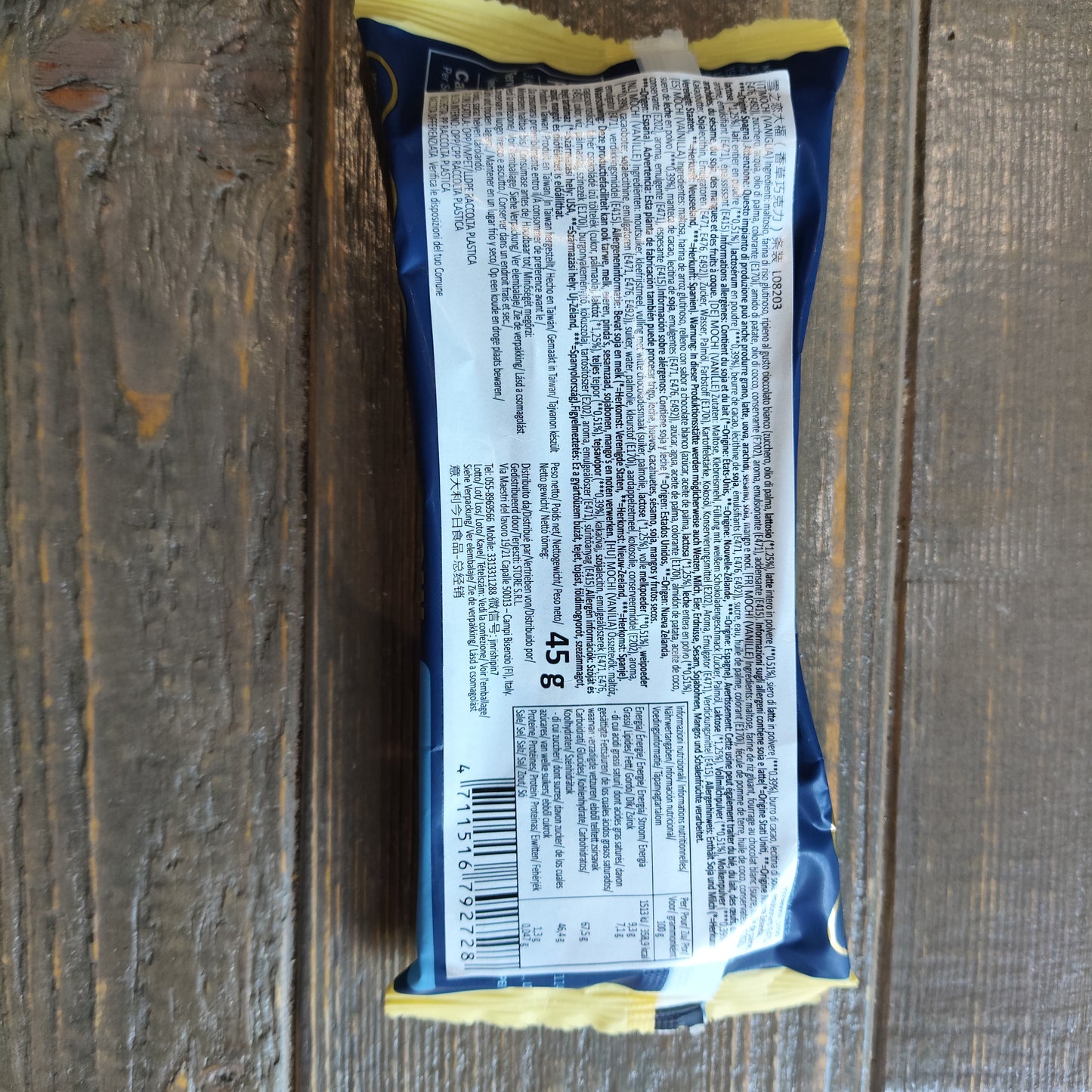 Y&L - Mochi alla Vaniglia 3pz 45g