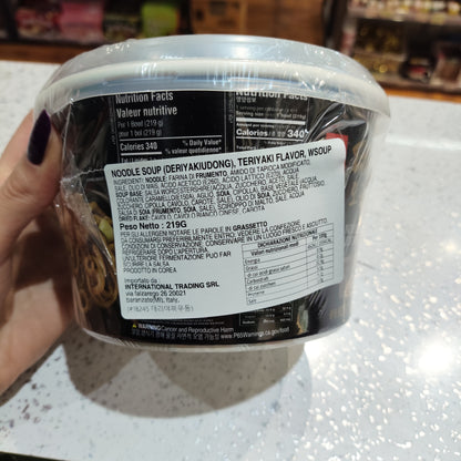 Wang Korea - Udon con Salsa Teriyaki BOWL 219g