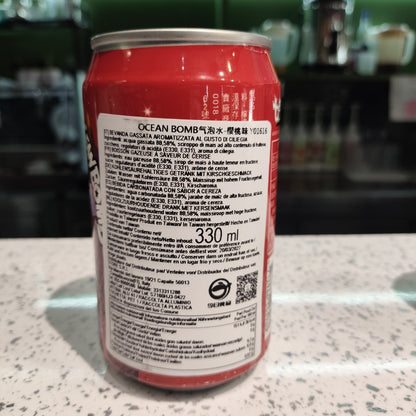 Oceanbomb DB - Bibita frizzante alla Ciliegia 330ml