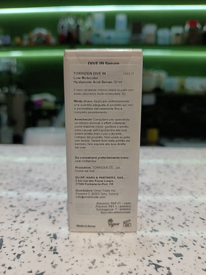 Torriden - Siero all'acido ialuronico 50ml
