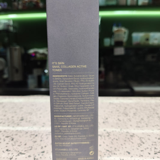 It's Skin - Toner 'Active' al Collagene e Bava di Lumaca 120ml