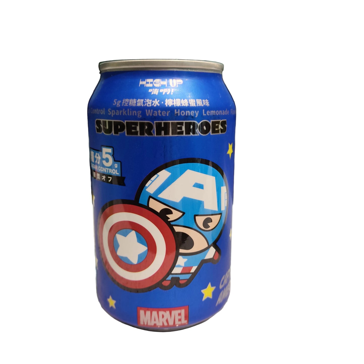 High Up Marvel - Bevanda gassata al Limone e Miele (CHIBI) 330ml