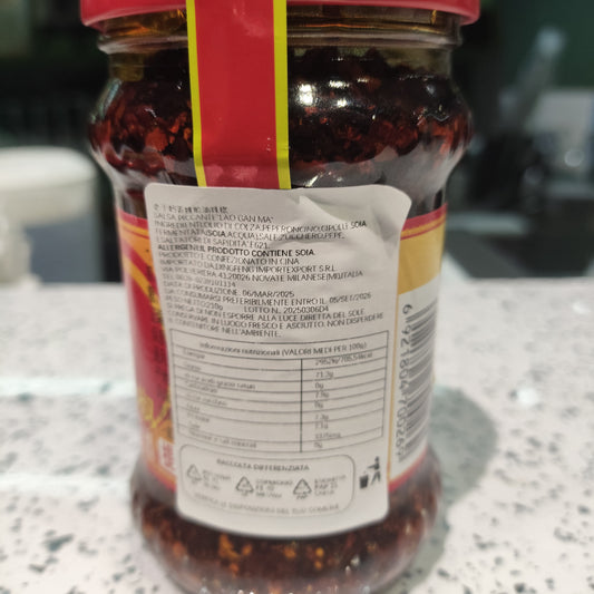 Laoganma - Salsa Piccante con Peperoncino 210g