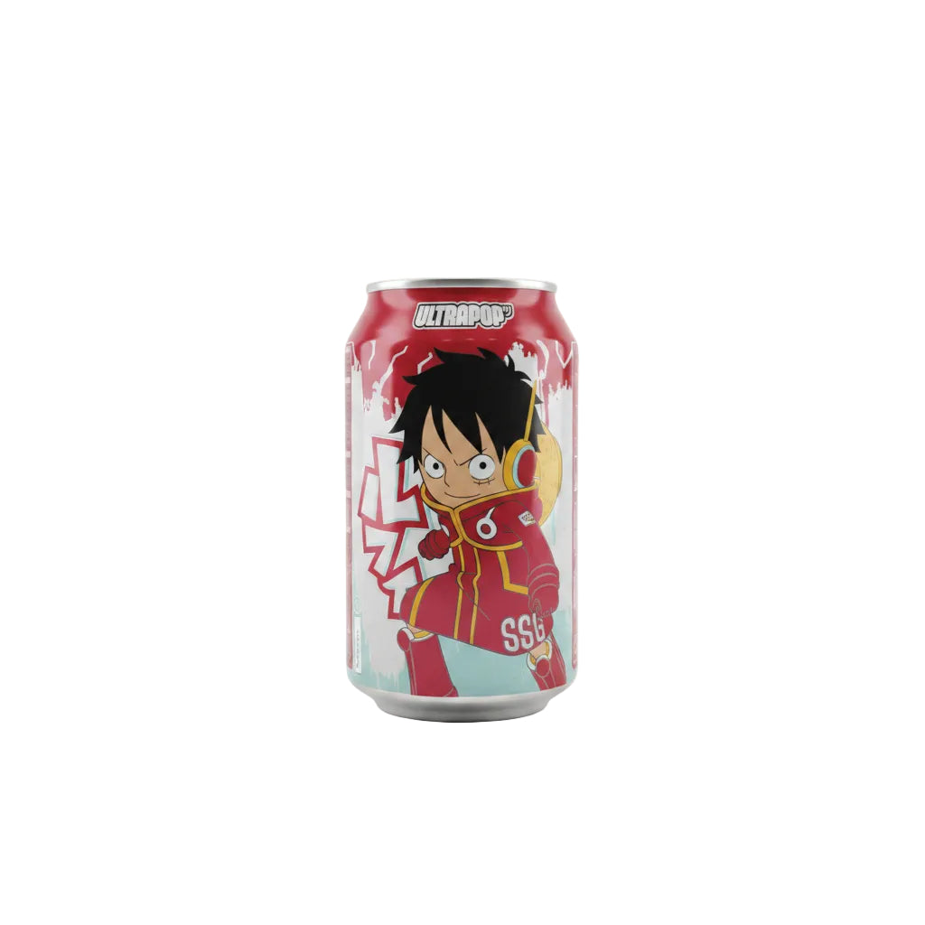 Ultrapop Luffy - Bevanda al Limone e Fragola 330ml