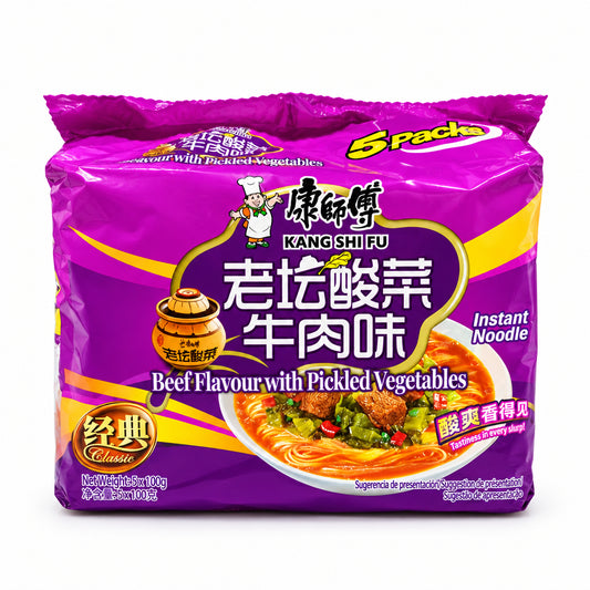 KSF - Ramen al Manzo e Verdure Agropiccanti 117gx5pz