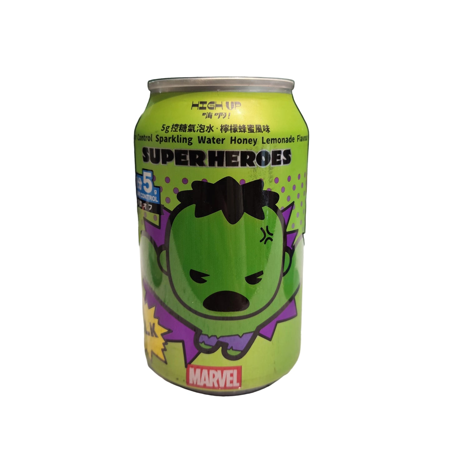 High Up Marvel - Bevanda gassata al Limone e Miele (CHIBI) 330ml