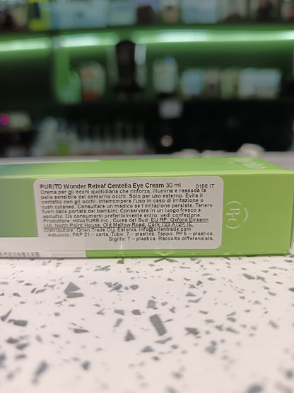 Purito - Crema occhi Wonder Releaf alla centella asiatica 30ml