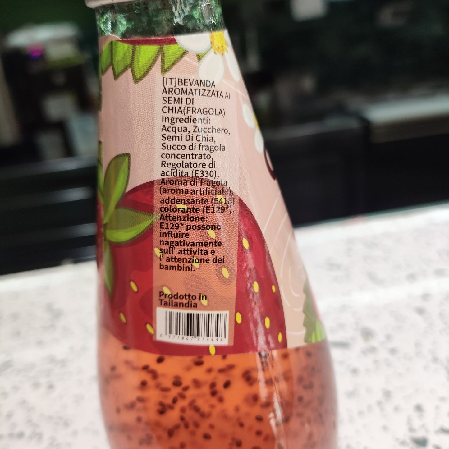 Chiaok - Bevanda alla Fragola con semi di Chia 290ml