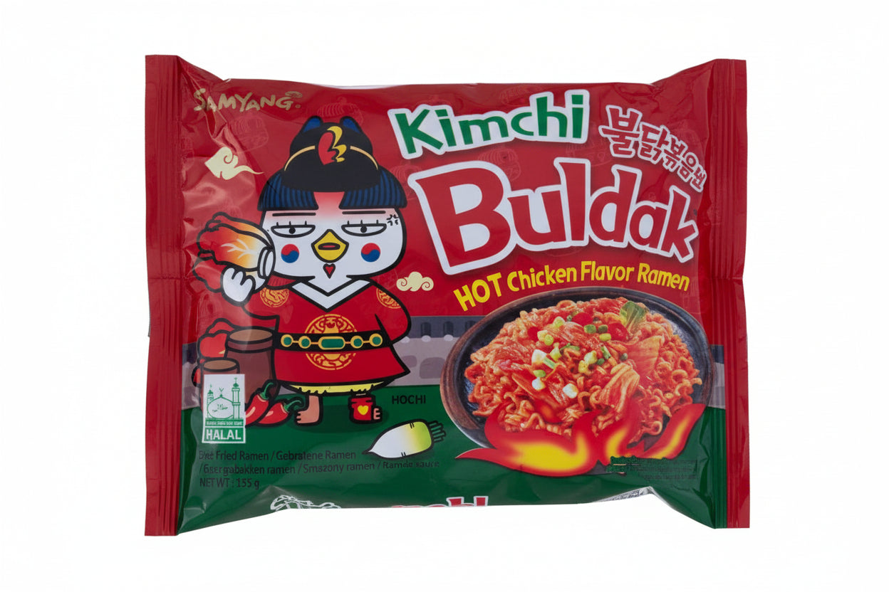 Samyang - Ramen Buldak al Pollo Piccante e Kimchi 135g