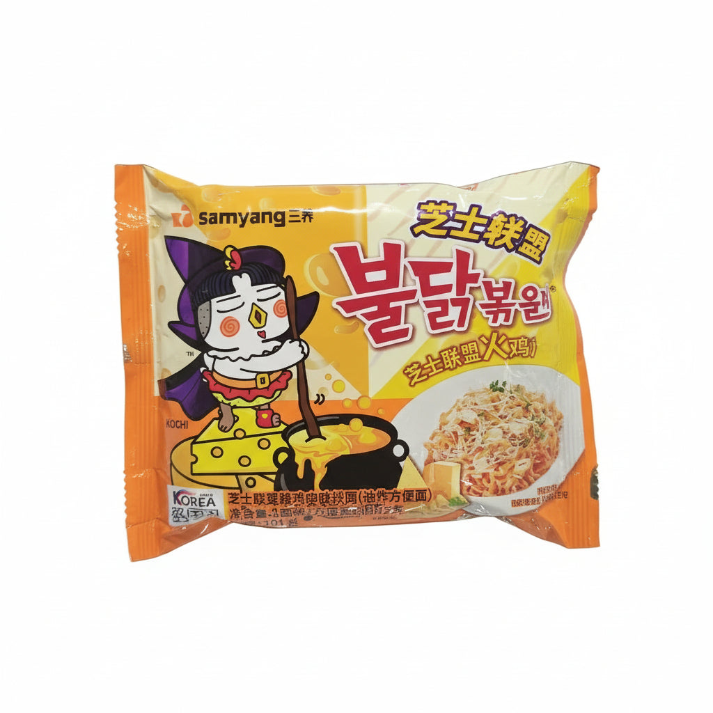 Samyang - Ramen Buldak al Pollo Piccante e 4 Formaggi 145g