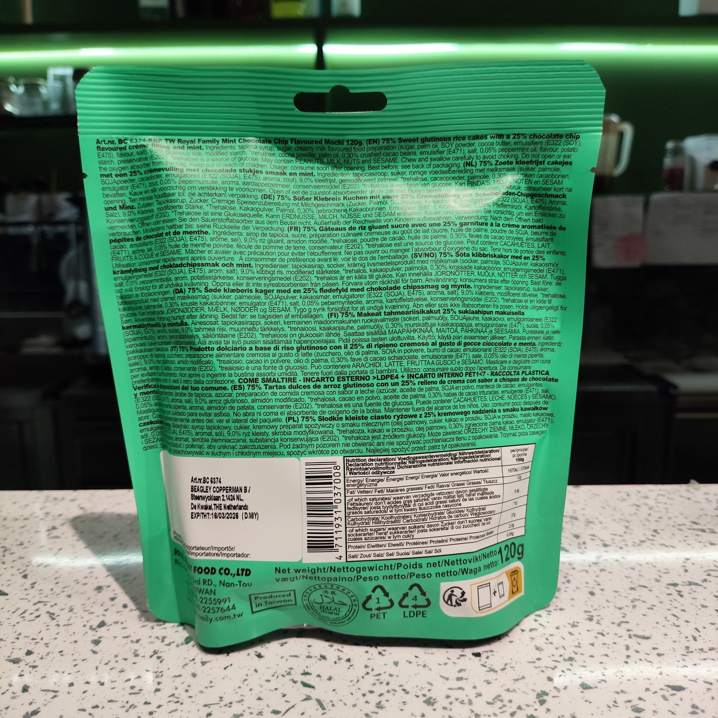 Royal Family - Mochi alla Menta e Cioccolato 120g