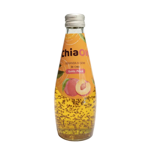 Chiaok - Bevanda alla Pesca con semi di Chia 290ml