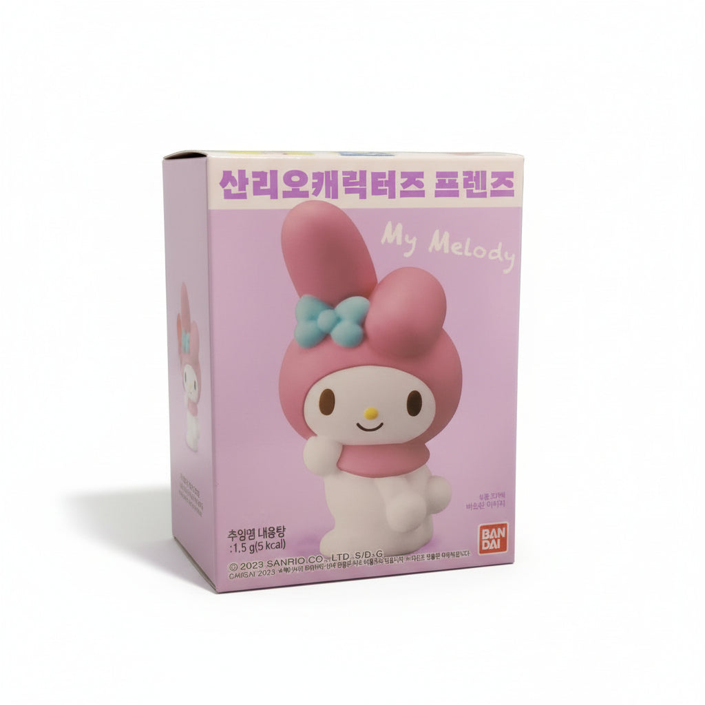 Sanrio - Action Figure con Chewing-gum 1,5g
