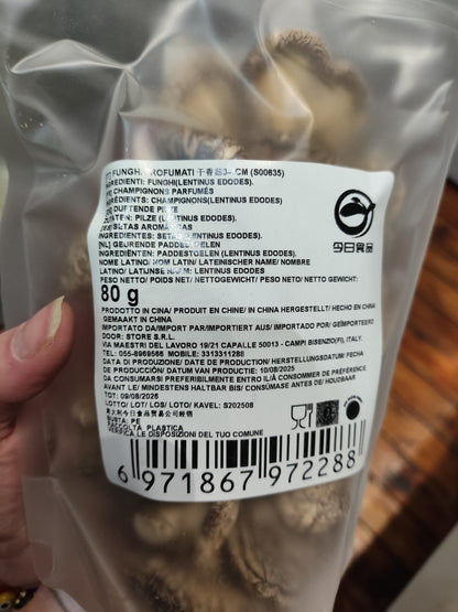Green - Funghi Shiitake essiccati 80g