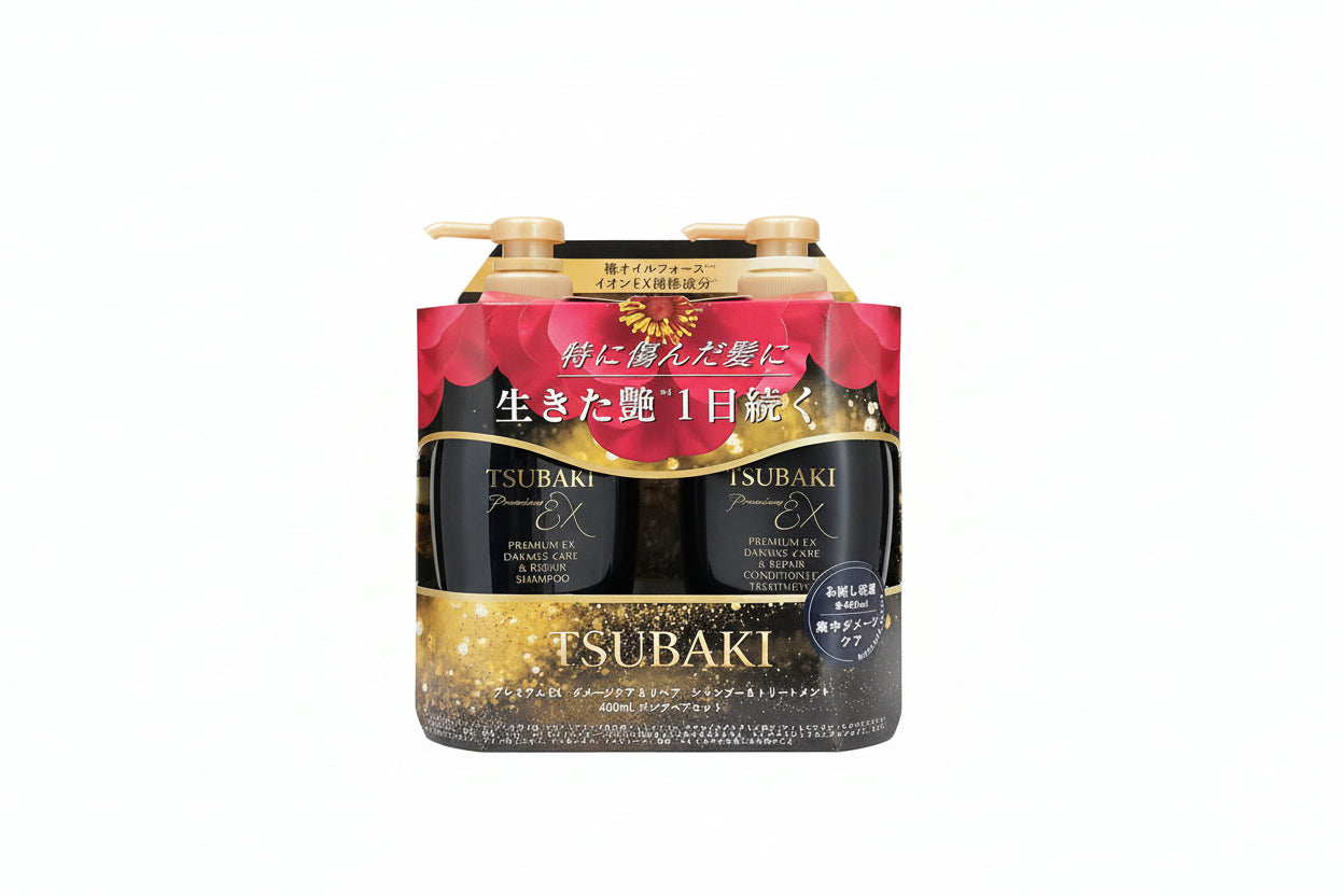 Shiseido - Tsubaki Shampoo+Balsamo Damage&Repair Hair 800ml