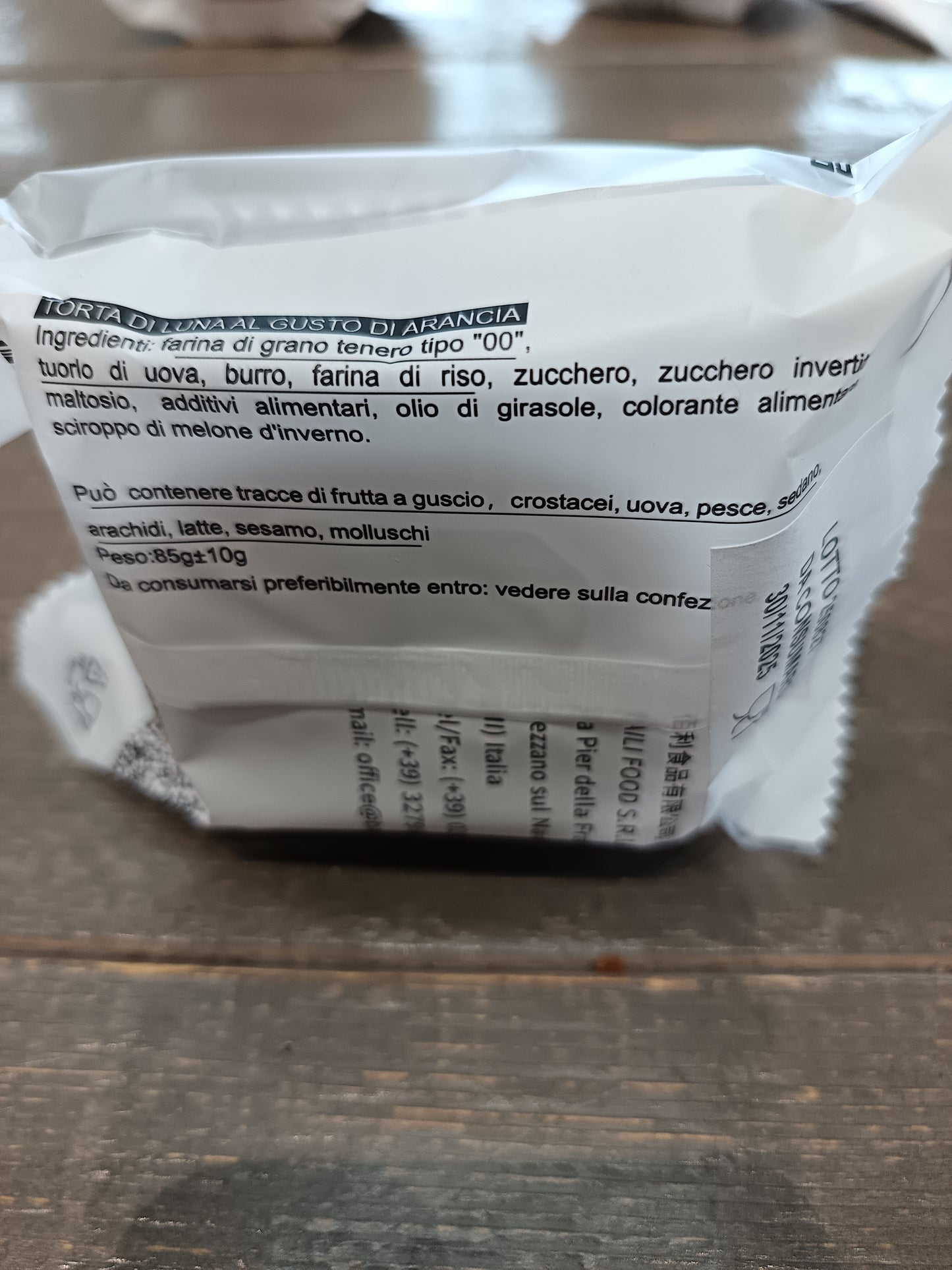 Mooncake - tortine della luna gusti misti 85g