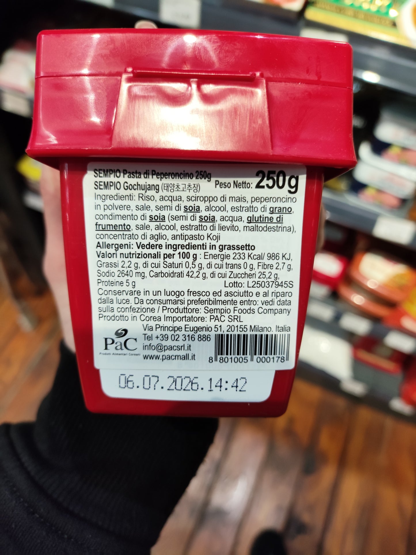 Sempio - Gochujang Vegana 250g