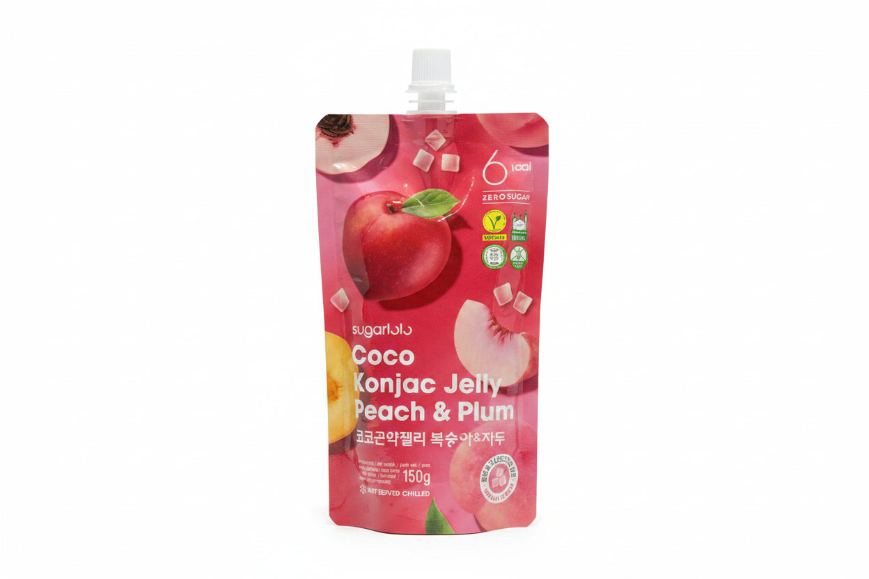 Sugarlolo - Konjac Jelly Pesca e Prugna 150g