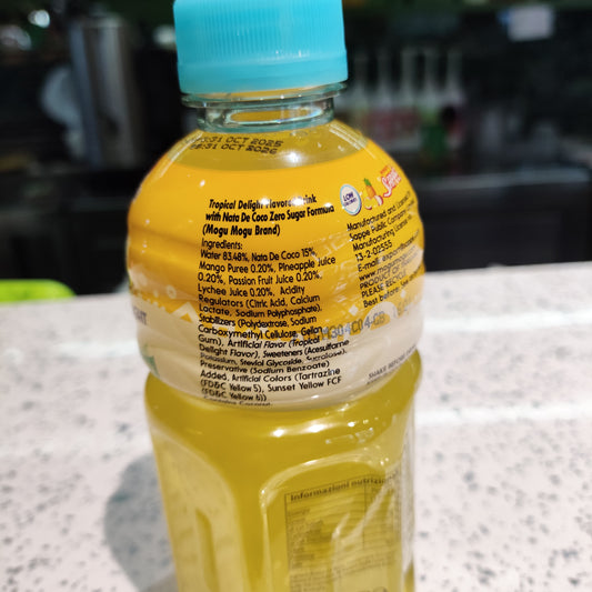 Mogu Mogu - Bevanda 'Tropical Fruit' 0 Zuccheri 320ml