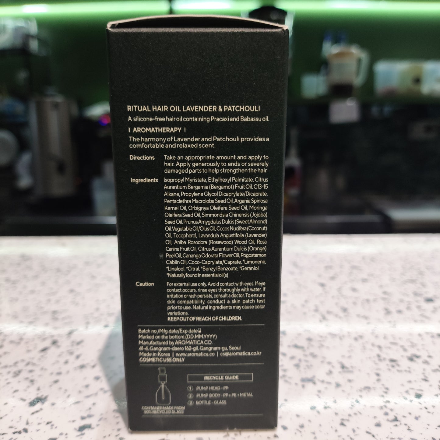 Aromatica - Olio Capelli alla Lavanda e Patchouli 50ml