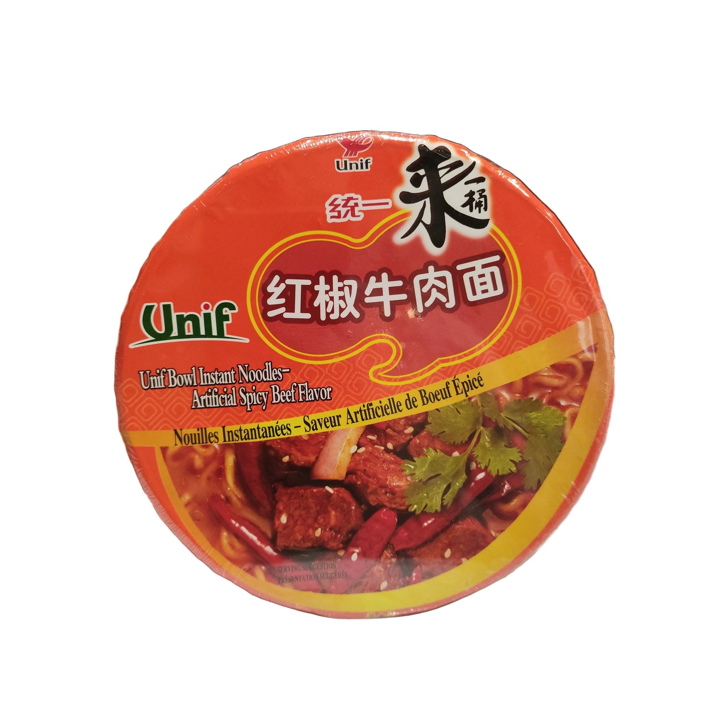 Unif - Ramen al Manzo piccante BOWL 140g (CON BRODO)