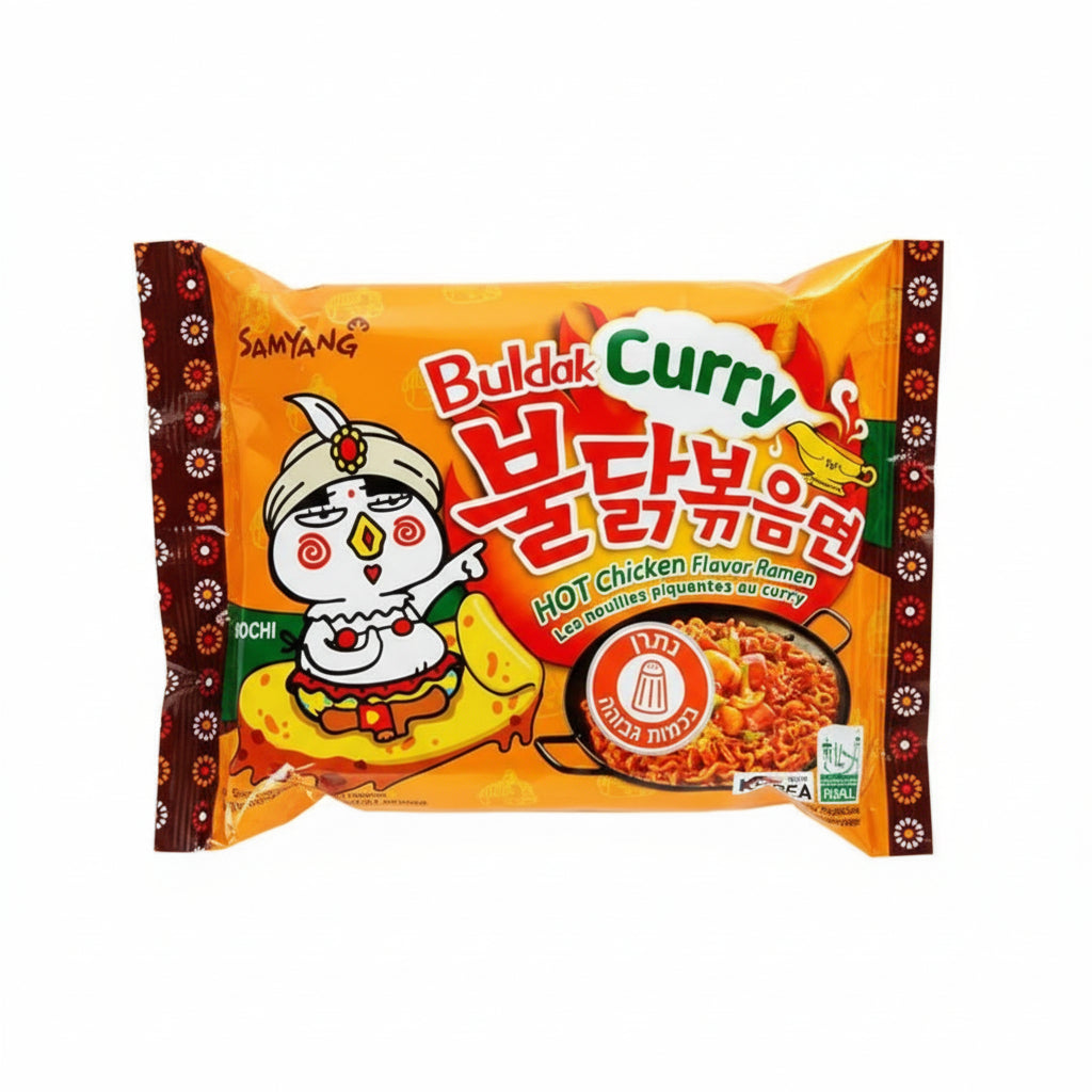 Samyang – Ramen Buldak al Pollo Piccante e Curry 140g