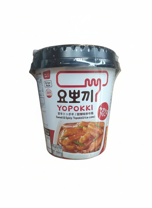 Yopokki - Tteokbokki Dolci e Piccanti CUP 140g