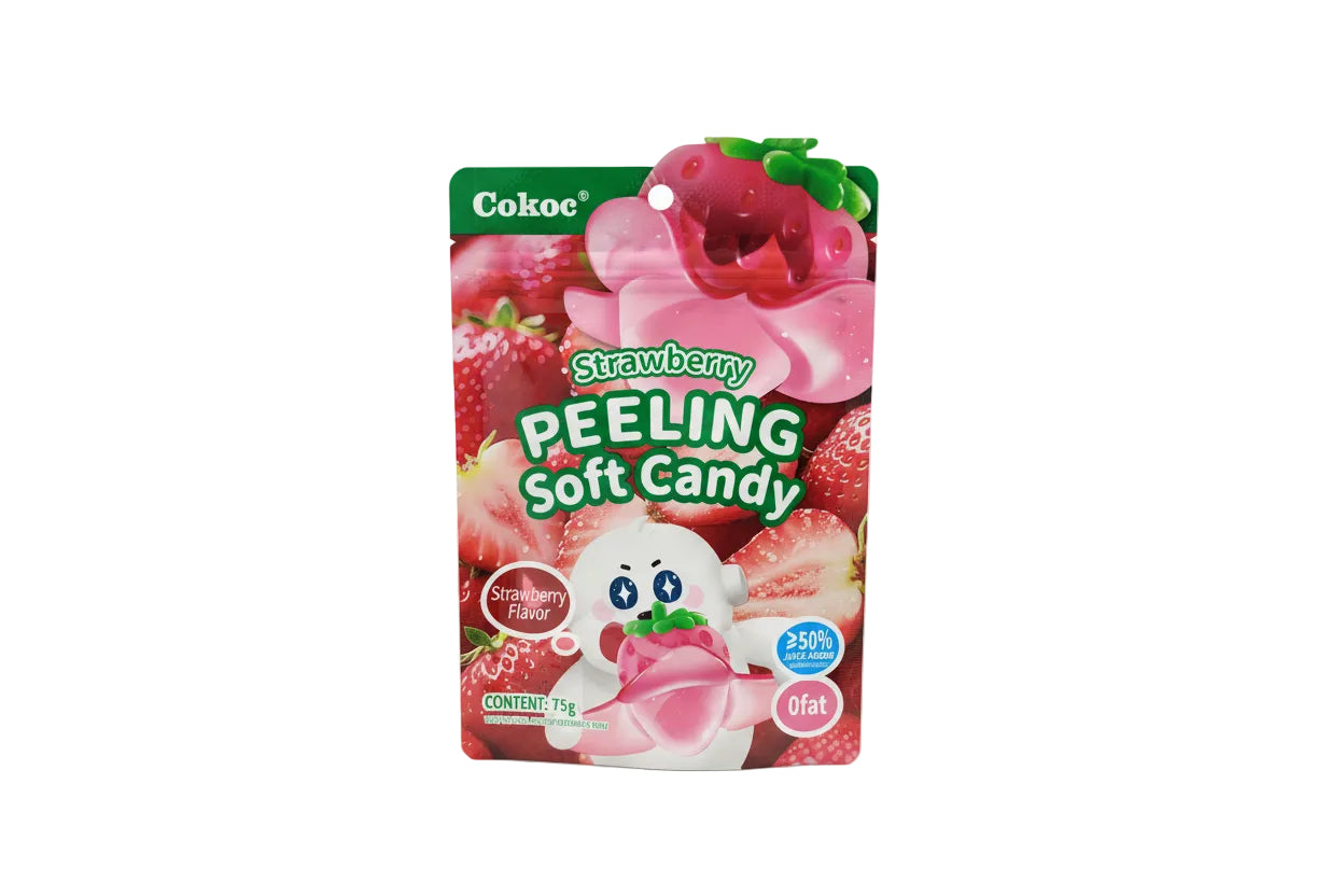 Cokoc - Caramelle gommose sbucciabili alla Fragola 75g