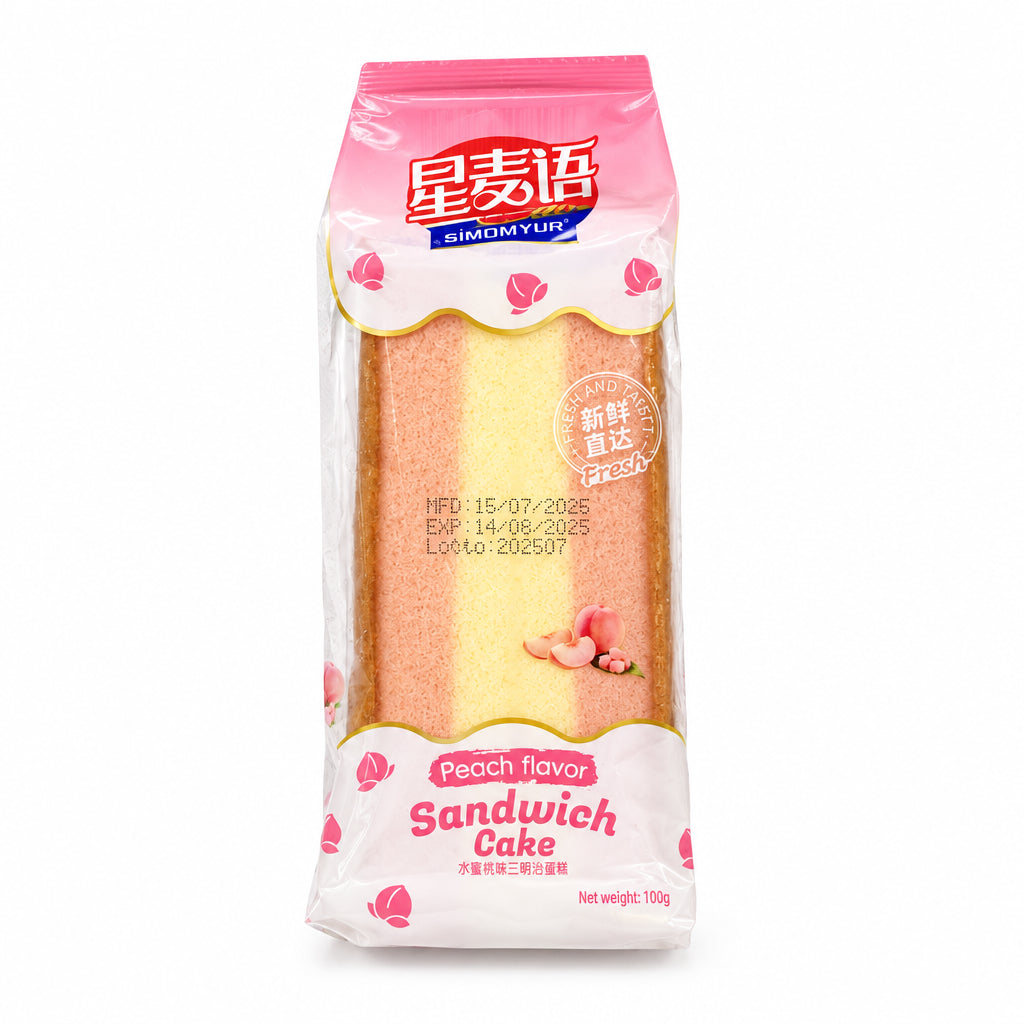 Simdmyur - Tortina Sandwich alla Pesca 100g