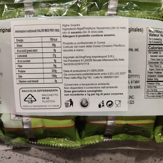 BKF - Alghe all'olio d'oliva pacco da 16pz